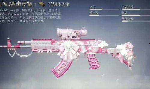 吃鸡枪皮肤特效爆料最新,炫酷视觉盛宴即将来袭！